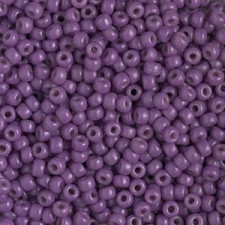 Miyuki rocailles Perlen 8/0 - Duracoat opaque anemone 8-4490